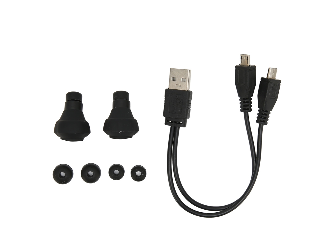 Auriculares Estéreo Inalámbricos Bluetooth 4.1 HiFi com Graves Profundos e Microfone para Treinamento e Ginásio com S/MARCA