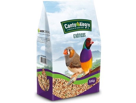 Alimentação para Pássaros Exóticos CANTO ALEGRE (5Kg)