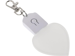 Chaveiro Luminoso Em Acrílico Em Formato De Coração, Luz Noturna Led Para Decoração De Quarto E Fest Gokoco