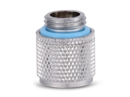 Conector Barb Fitting G1/4 Para Tubo 9,512,7mm, Refrigeração Aquecida, Prata Luz Dourada