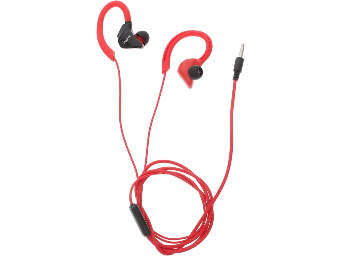 Fones De Ouvido Com Fio E 3,5 Mm, Ruído, Ideais Para Corrida Na Cor