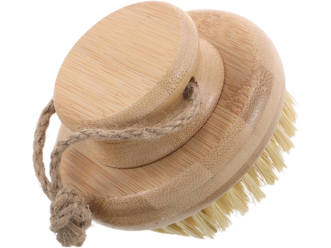 Escova De Banho E Esfoliação Corporal Com Cabo, Escova De Sisal Para As Costas, Escova Esfoliante A Seco Feita De Seda