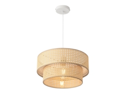 Abajur Ascot Dobe 1Xe27 Ø40Cm Rattan / Brancolux.Pro