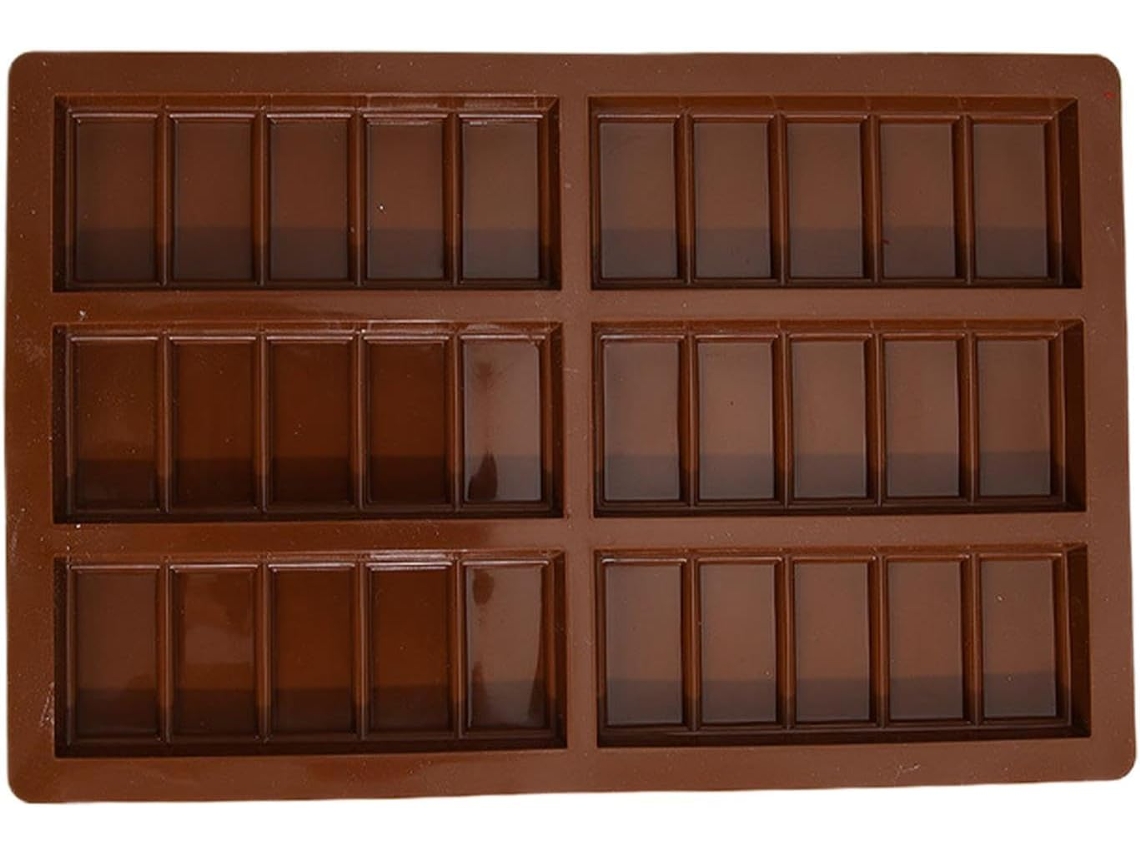 Forma De Silicone Para Doces, Barras De Chocolate, Forma Retangular