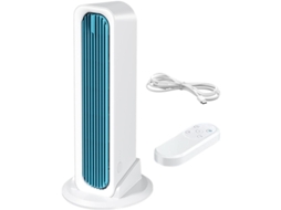 Ventilador Torre Sem Lâminas 3 Vel Branco