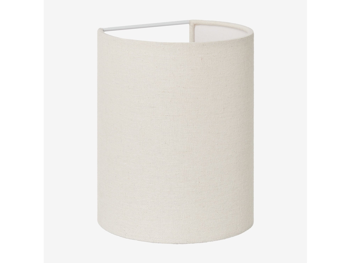 Sklum Aplique De Parede Em Linho Kiraz Linho           15 X ↑20 Cm             Linho Branco