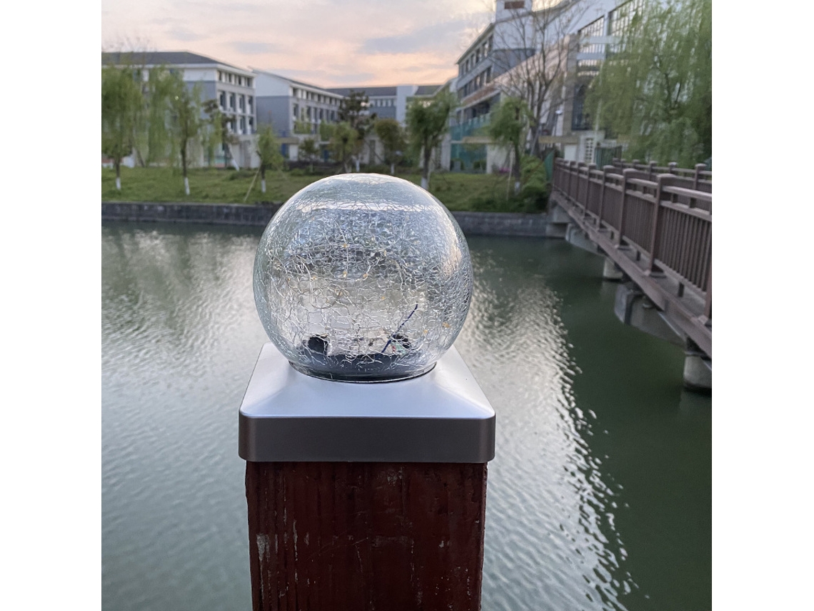 LUMINÁRIA SOLAR para cerca e escadas com LED AQUAFORGE