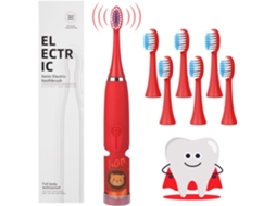 Escova inteligente para crianças, 6 cabeças, IPX6 STELASPLEN