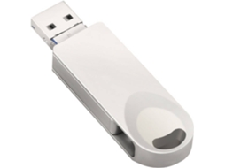 Pen USB WJS (16 GB  - USB 2.0 - Prateado)