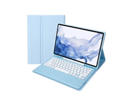 Lurelia Capa Com Teclado Bluetooth Para Samsung Tab S8 Ultra 14.6 Com Rato E Teclado Externo