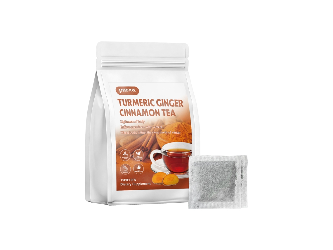 Chá Natural de Curcuma, Gengibre e Canela, Sabor e Saúde LAXISCREED