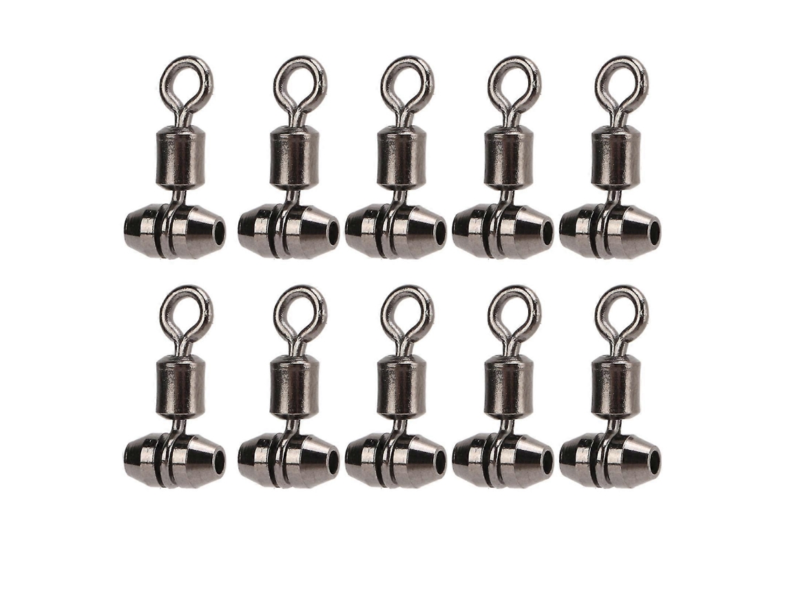 Rebe-kit De 2 Nudos De Cabello Para Carpas Con Recubrimiento Ptfe, Anzuelos Con Barba, Swivel De Latón Aleado Para Agua Dulce Y Salada