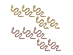 Unha Em Forma De Cobra Com Strass Para Artesanato Diy Decorações De Arte Para Unhas -St-02 ZMDECQNA