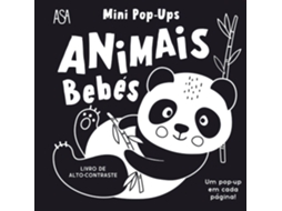 Livro Mini Pop-Ups - Animais Bebés de Lake Press (Português - Capa Dura)