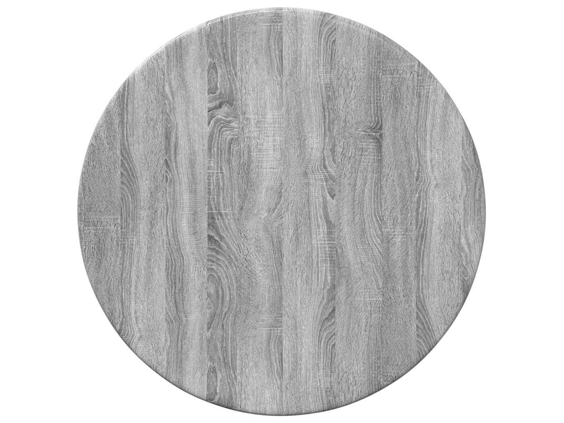 Tampo de Mesa Cinza Sonoma 30x30x1,5 cm Madeira Processada MAISON EXCLUSIVE