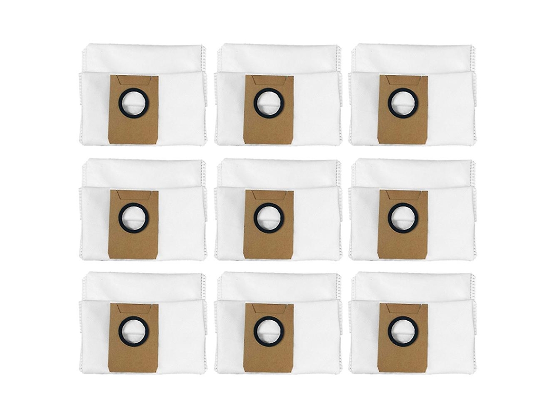 9 Peças para Ecovacs Deebot X1 Omni/Turbo Robô Aspirador de Pó Saco