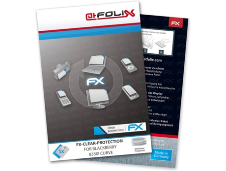 Película Blackberry 8350i Curve ATFOLIX FX-Clear
