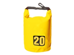 Saco Impermeável Outdoor 20l Amarelo Rafting Camping