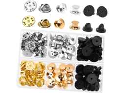 Conjunto De 84 Pinos Pressão Substituíveis Para Gravatas E Chapéus