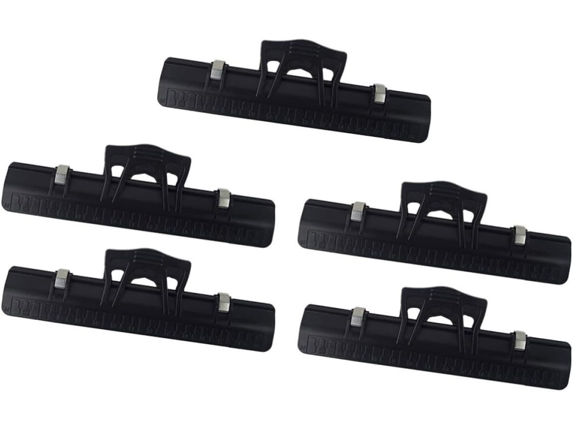 Conjunto de 5 suportes portáteis para partituras de piano em metal leve para uso doméstico e externo.