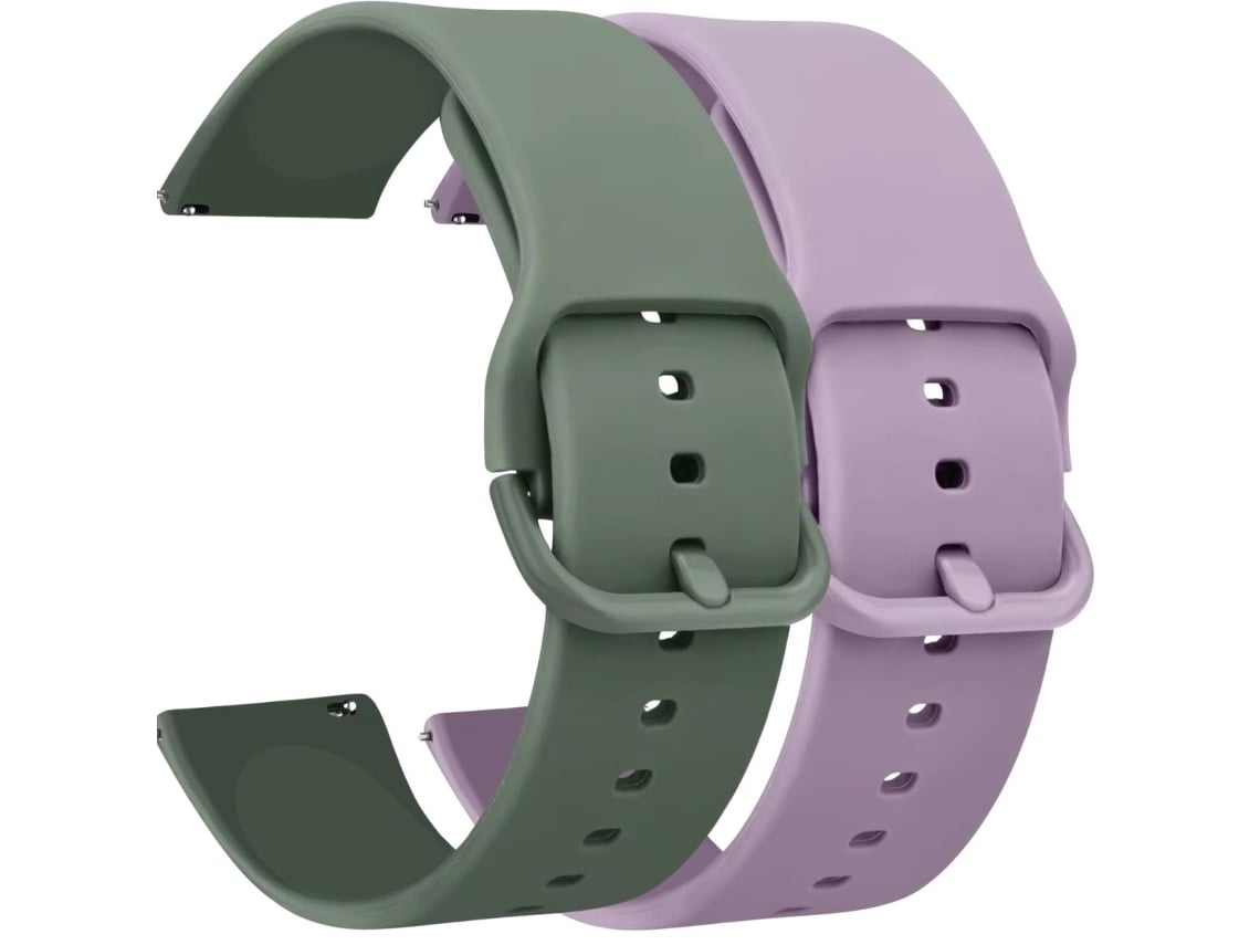 Kit 2 Bracelete Vivatone para Xiaomi Watch S4 Lavanda e Verde