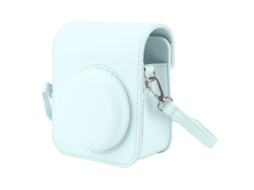 Mini Instant Camera Protective Bag Pu Camera Case With Adjustable Shoulder Strap For Fujifilm Instax Mini 12 Camera Mint Green LAXISCREED