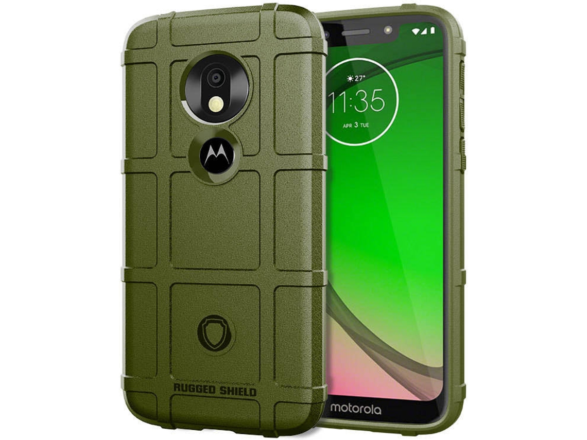 Capa Motorola Moto G7 Play Protective Verde