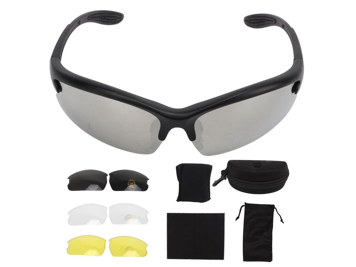 Óculos De Proteção Laxiscreed Para Caça Com Lentes Antirrisco E Proteção Uv