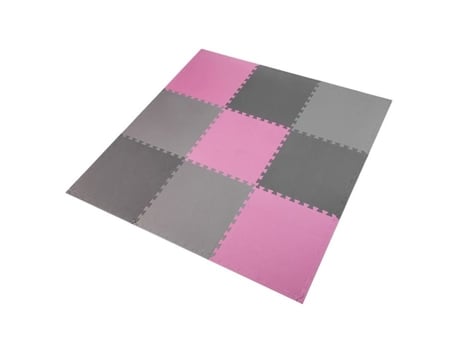 Tapete De Proteção Puzzle One Fitness Mp10 180x180 Cm Espessura 10 Mm Misto