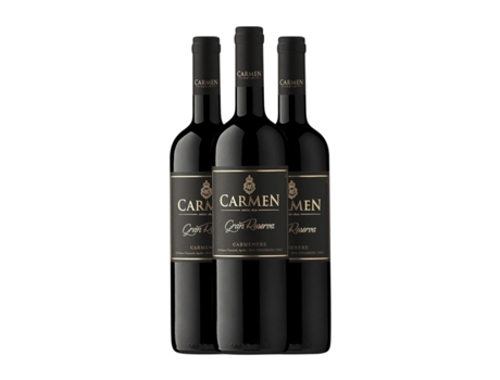 Vinho VIÑA CARMEN Valle de Colchagua Grande Reserva (0.75 L - 3 Unidades)