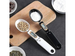 Escala Eletrônica de Cozinha 500g 0.1g Lcd Digital Medindo Farinha Alimentos Colher Min I Ferramenta para GOKOCO