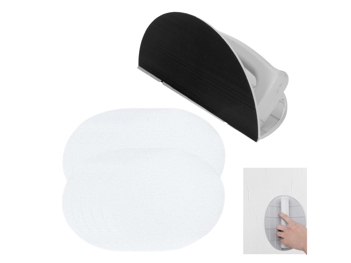 Bloco De Lixa – Lixadeira Semicircular Com Fenda