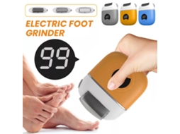 Removedor Elétrico De Calos Para Os Pés Feminino, Com 3 Cabeças De Lixamento Substituíveis, Adequado Para Pele Seca E Rachad Aquaforge