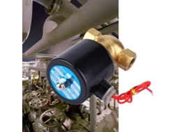 Válvula solenóide de pulso elétrico (controle de pulso, ângulo reto)