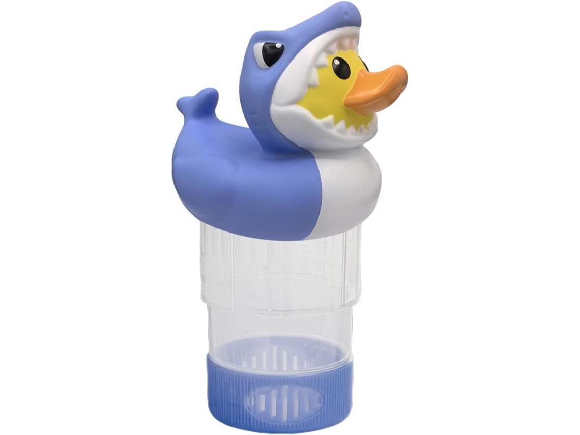 Dispensador de Cloro Flutuante para Piscinas, formato tubarão GOKOCO