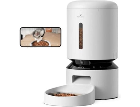 Comedero Automático PETLIBRO Câmera e Wi-Fi (Branco)