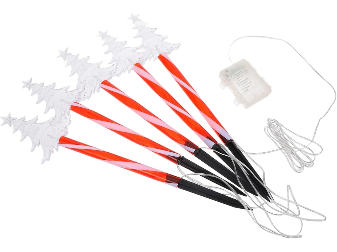 Luzes de Natal para Decorar Caminhos, Estradas, Trilhas, Jardins e Áreas Externas para Festas Natalinas. SFUSHOS