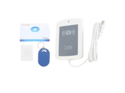 Lector E Gravador Rfid 14443a De 13,56 Mhz, Lector Nfc Usb Com Sdk E Programa Dht Usb Sdk Ereader V4.2