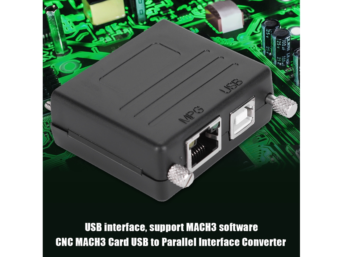 Cartão Cnc Mach3 Conversor Usb para Paralela
