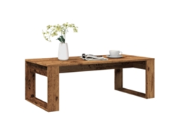 Vidaxl Mesa De Centro 102x50x35 Cm Derivados De Madeira Madeira Velha