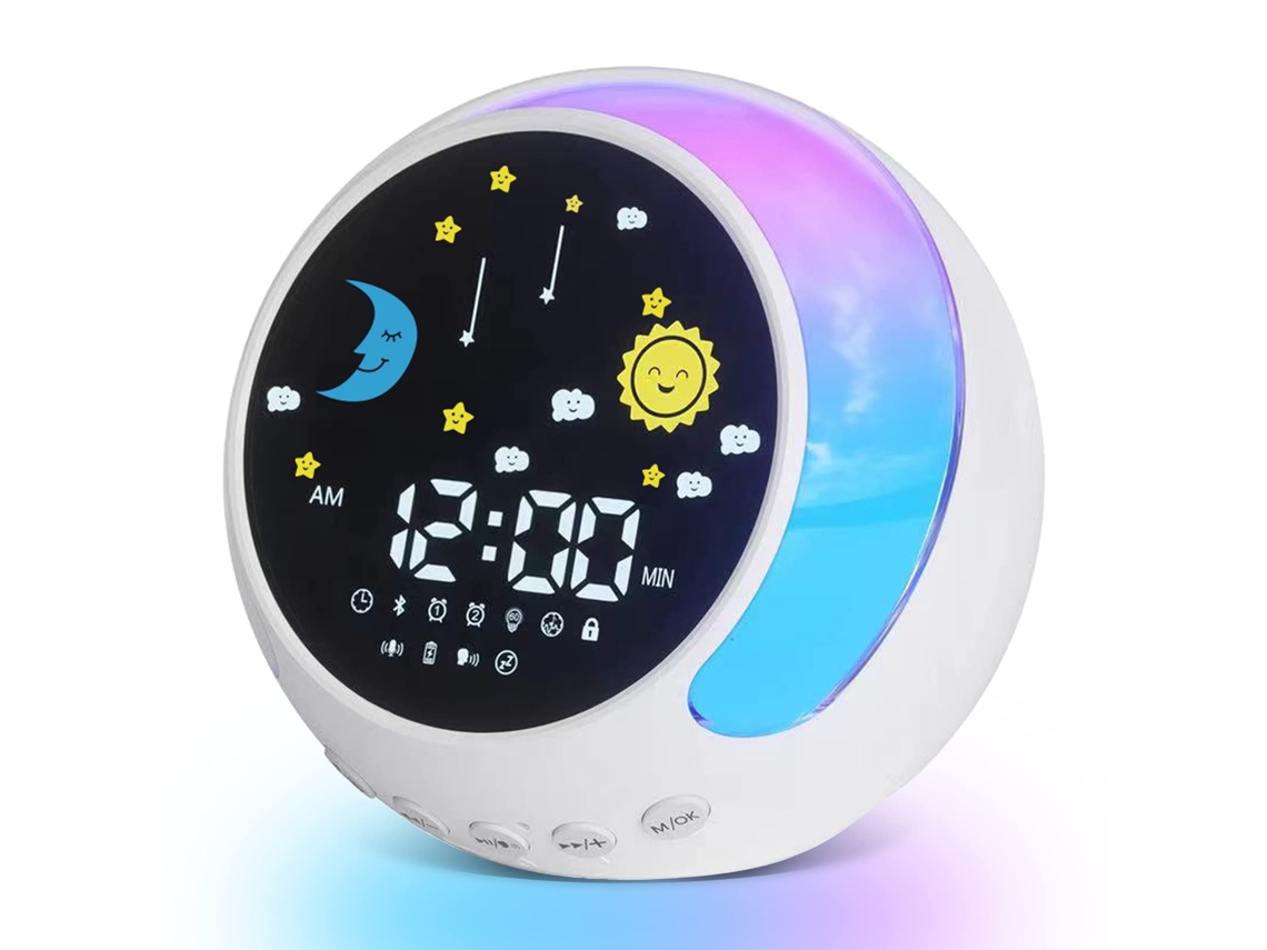 Despertador Infantil Com Luz Noturna Sensível Ao Toque, Toques De Alarme De Gravação Faça Você Mesmo, Modo De Alarme Duplo, L Ehstmind
