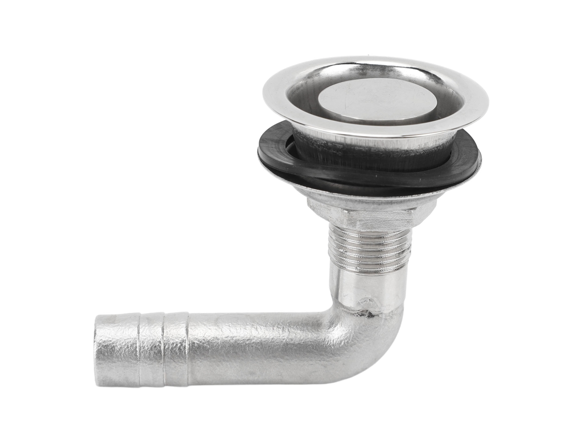 Venta De Tanque De Combustible Para Barcos Montagem Embutida 316 Aço Inoxidável Conector 90° 16mm Iates Navios