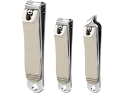 Conjunto de cortadores de unhas Slowmoose de 3 peças: cortadores de unhas dos pés e unhas dos pés de aço afiado de alta qualidade.