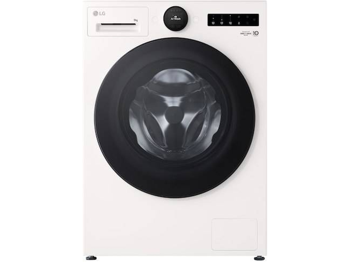 Máquina de Lavar Roupa LG F4X7009TWB (9 kg - 1400 rpm - Branco)