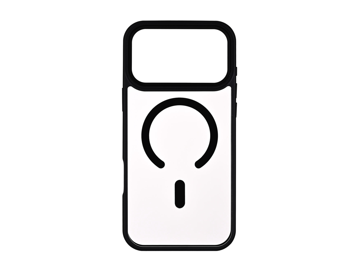 Capa Transparente Magsafe Para Iphone 17 Pro Max, Em Tpu Resistente A Impactos.