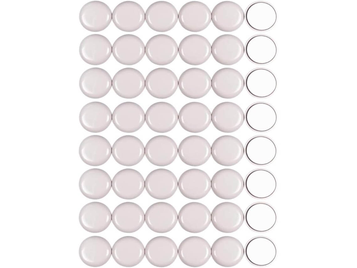 Deslizadores Autoadesivos De 1 Polegada Para Móveis E Carpetes (48