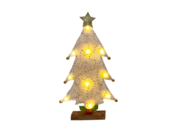Laxiscreed Luzes Led Natal Para Secretária, Decoração Festiva E Compacta