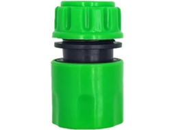 Conector Rápido De Mangueira Jardim Em Abs, Com Encaixe Duplo Macho