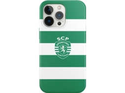 Capa JUST IN CASE iPhone XR Sporting Riscas Clássicas (Verde)