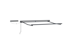 Conjunto 1 Toldo Retrátil Elétrico Vidaxl Antracite Alumínio (3,5 X 2,5 M)